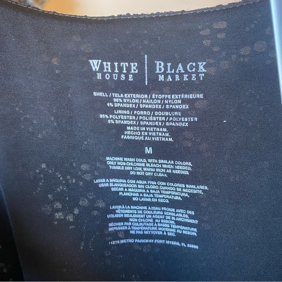 Black Lace Women's Top - Picture 2 of 3